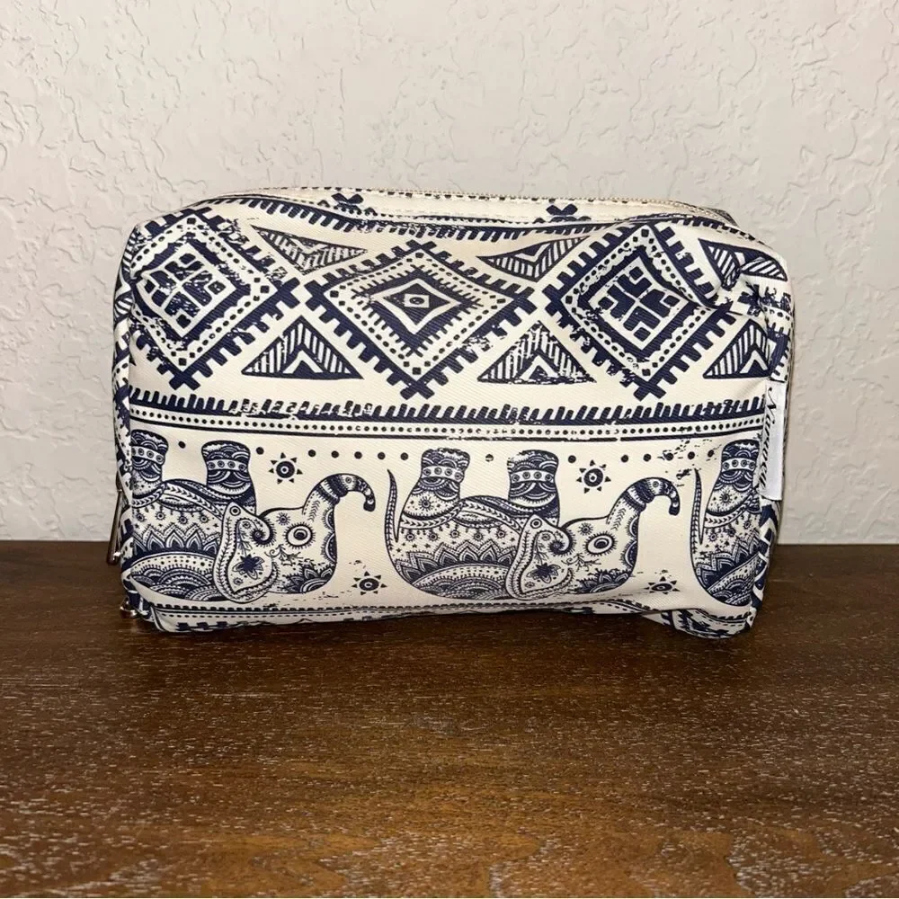 Norwey Zipper Closure Cosmetic Toiletry Travel Bag